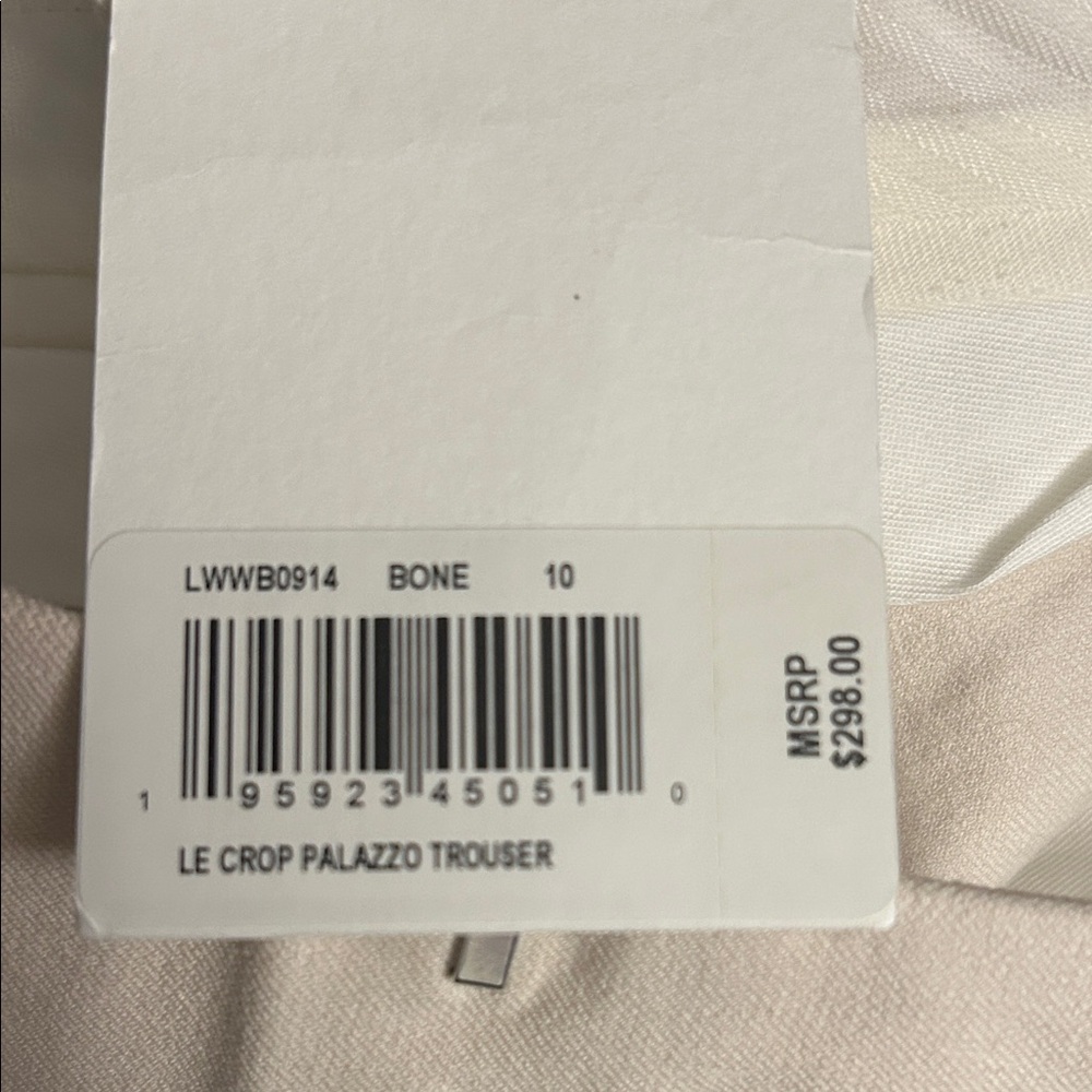 Frame Crop Palazzo Trousers - Picture 4 of 4